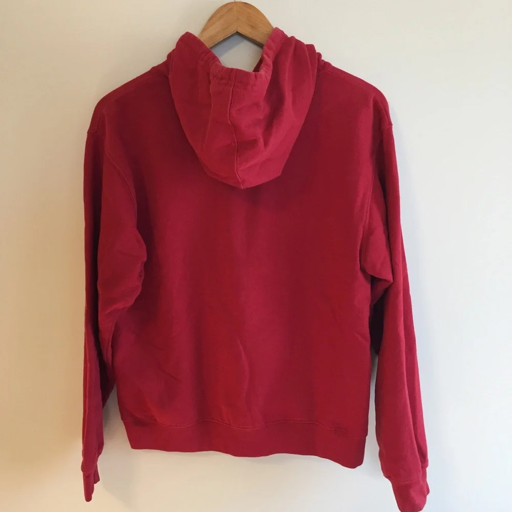 Vintage Nantucket Hoodie Sweatshirt Red - Picture 2 of 12